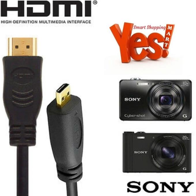 Jual KABEL HDMI TIPE D KAMERA SONY A5000, A5100, A6000, A6300, A6400 ...
