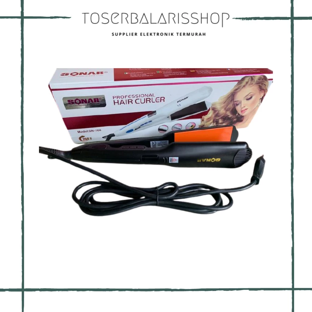 CATOK RAMBUT SONAR SN-760 / PROFESIONAL HAIR CURLER SN760 | AutoStock