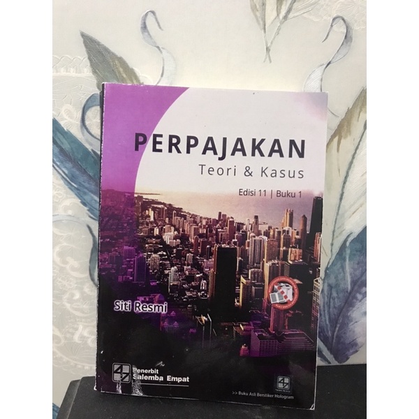 Jual Buku Perpajakan Teori Dan Kasus Edisi Buku Siti Resmi Shopee Indonesia