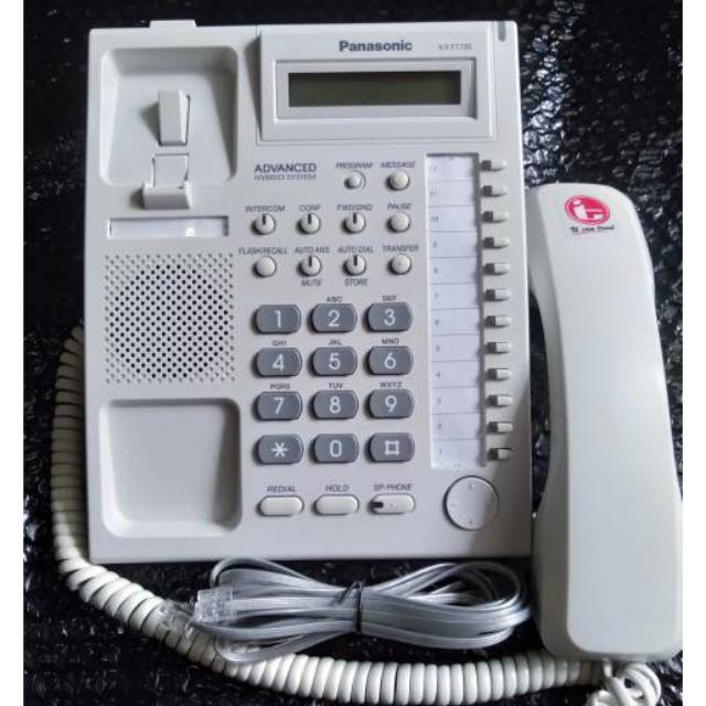 Jual Telpon Panasonic KX-T7730X - Putih - Khusus Untuk Mesin PABX ...