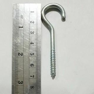 Jual Sekrup mata buka 12/ Cantolan sangkar burung/ Screw Hook 12