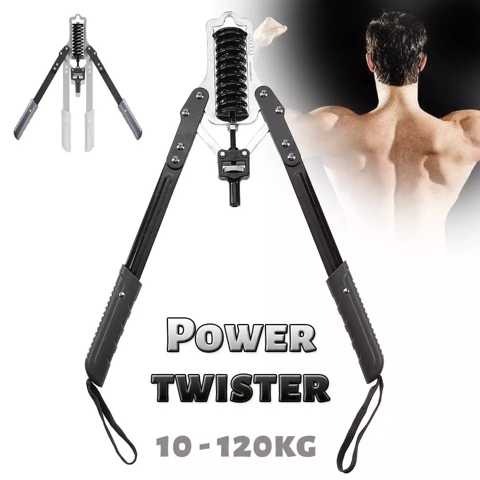 Jual Power Twister 10 160Kg Adjustable Pergelangan Tangan Grip Kebugaran Dada Expander Lengan Otot Powe Shopee Indonesia