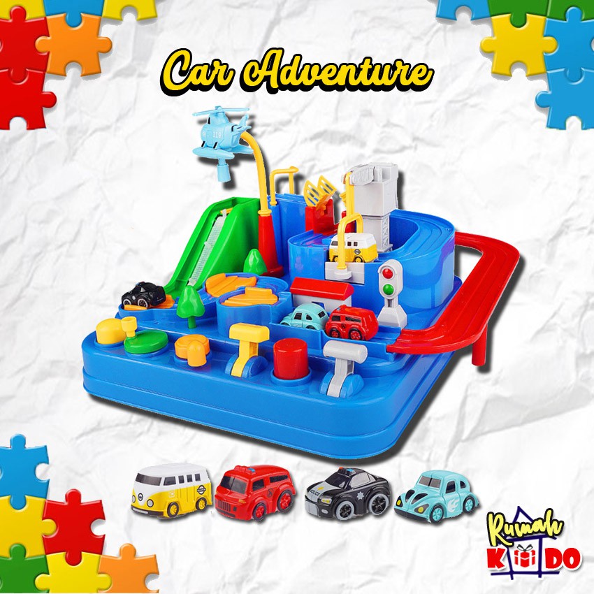 Jual Mainan Anak Mobil-mobilan Car Adventure Mini 4 mobil kecil Space