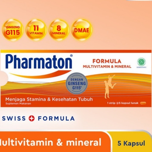 Jual Pharmaton Vitamin Kesehatan Untuk Stamina Dan Daya Tahan Tubuh ...