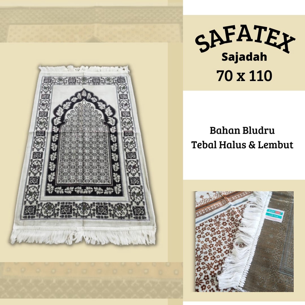 Jual Sajadah turki / sajadah tebal / sajadah safatek simli / sajadah ...
