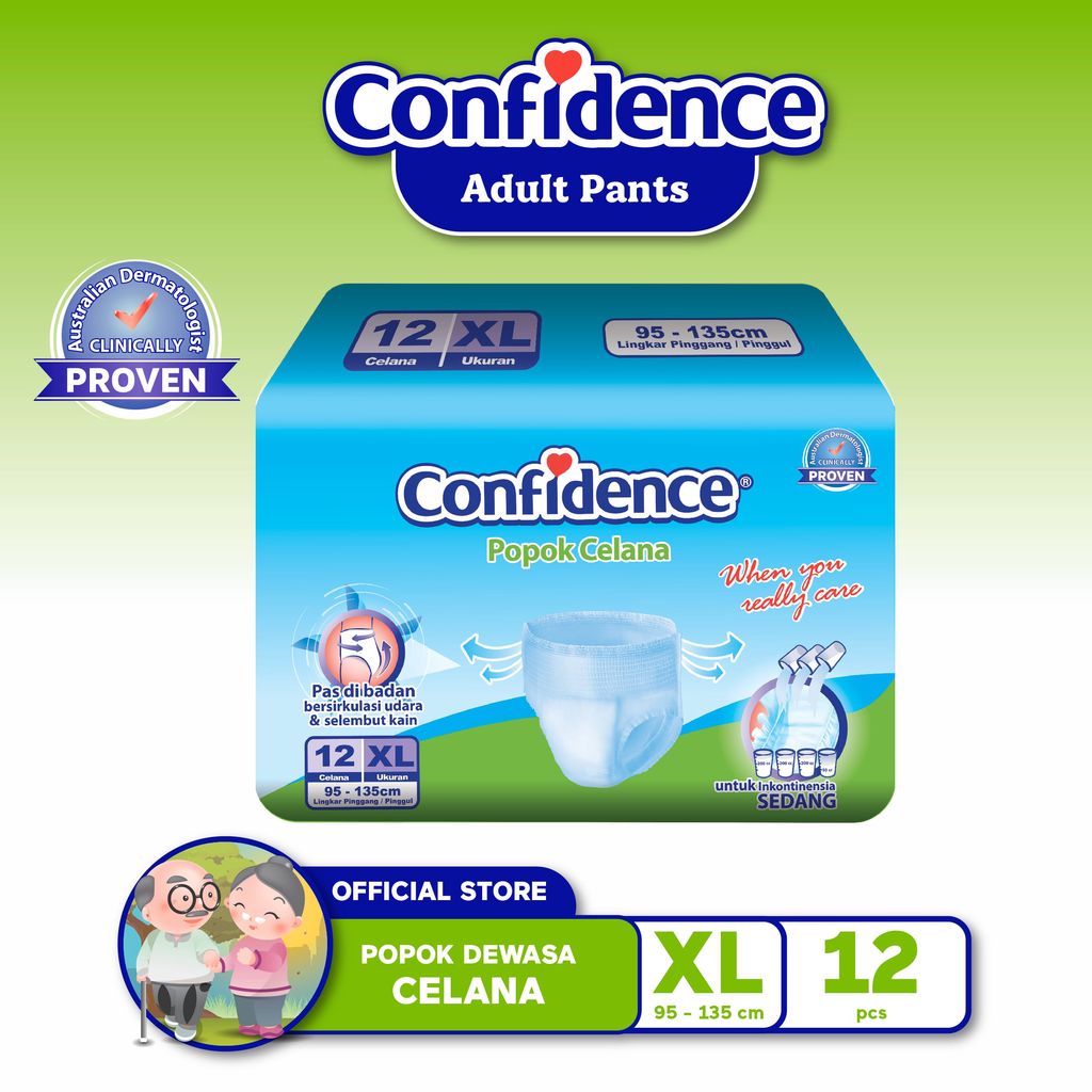 Jual Confidence Premium Pants XL 12s Shopee Indonesia