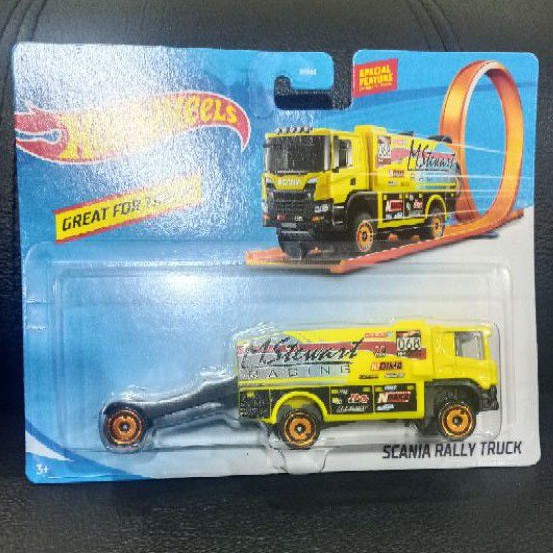 Jual Scania Rally Truck Hotwheels Kuning/Merah Racing | Shopee Indonesia