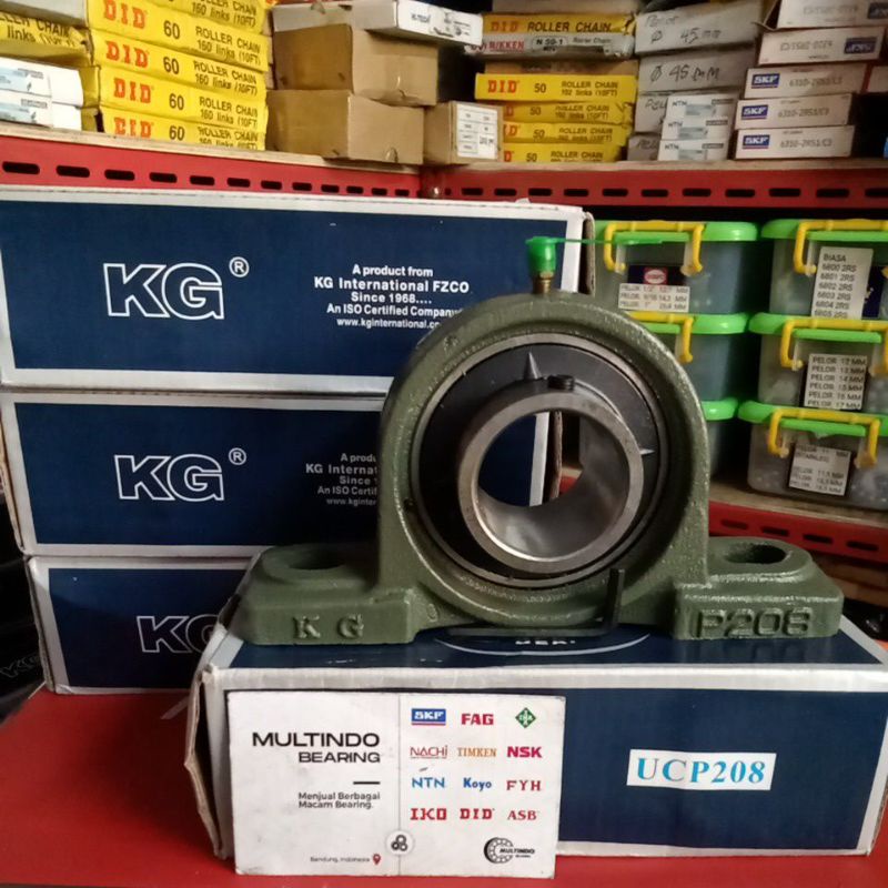 Jual Bearing Pillow Blok UCP 208 AS 40 MM KG PREMIUM QUALITY ORIGINAL ...