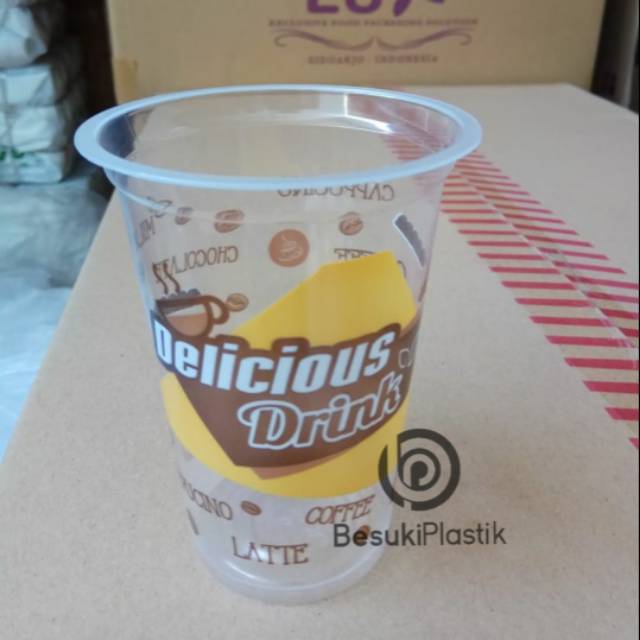 Jual Gelas Starindo Delicious Drink Gelas Starindo Sablon Kopi