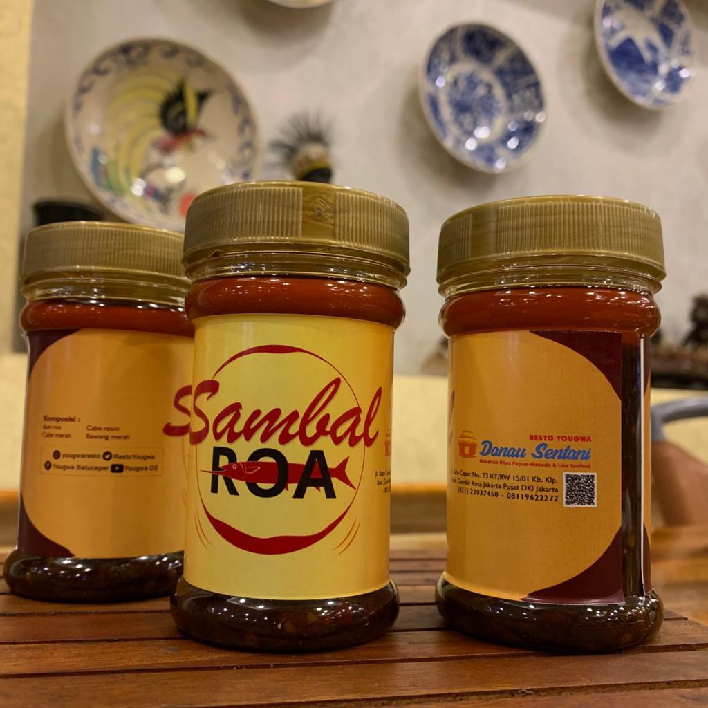 Jual Sambal ROA Resto Yougwa Danau Sentani | Shopee Indonesia