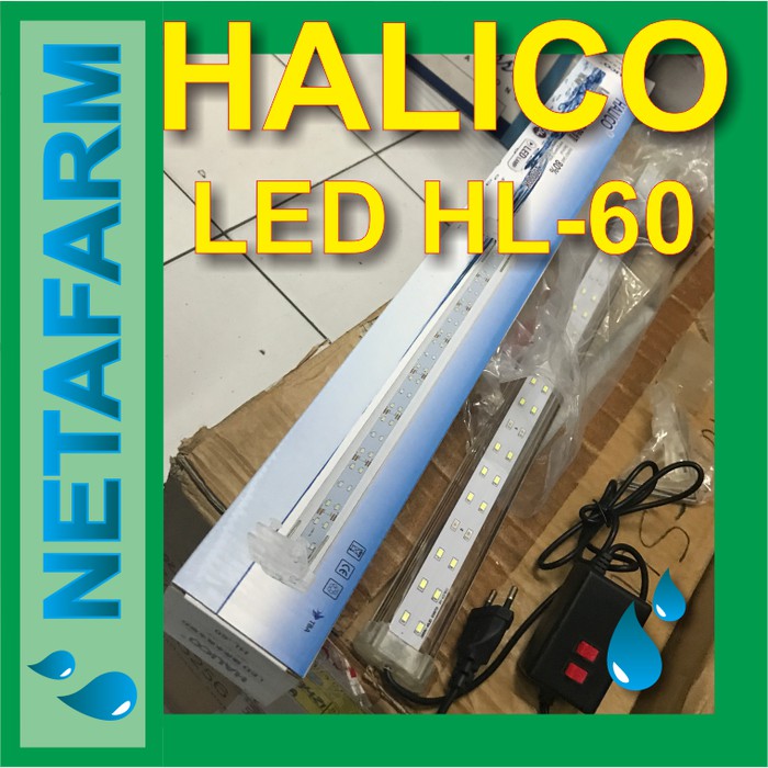 Jual Lampu LED Hidroponik Terarium Aquarium Aquascape - HALICO HL 60 ...