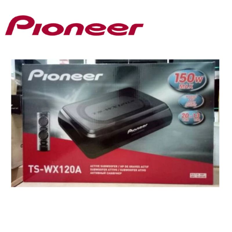 カロッツェリア TS-WX120DA パワード サブウーファースピーカーセット