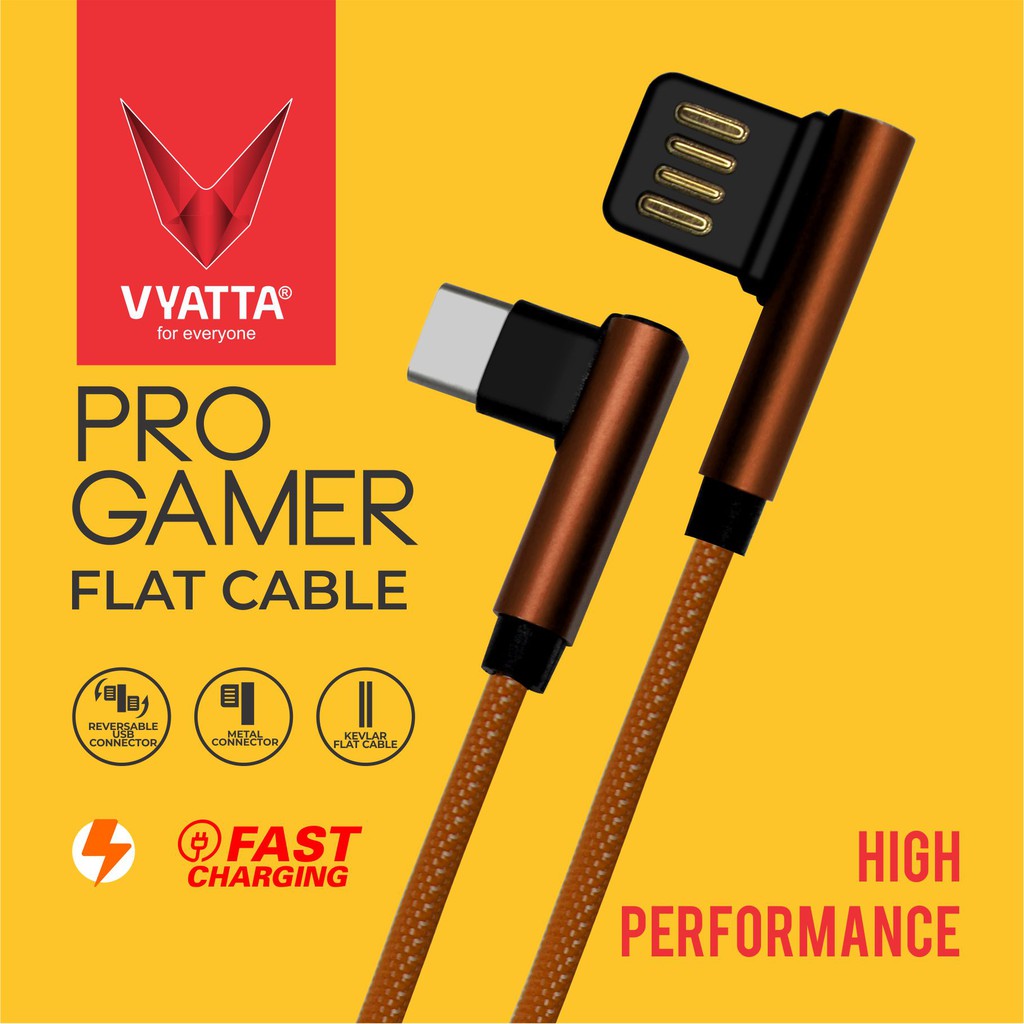 Jual Vyatta - Pro Game Cable Type-C (For Android) | Shopee Indonesia