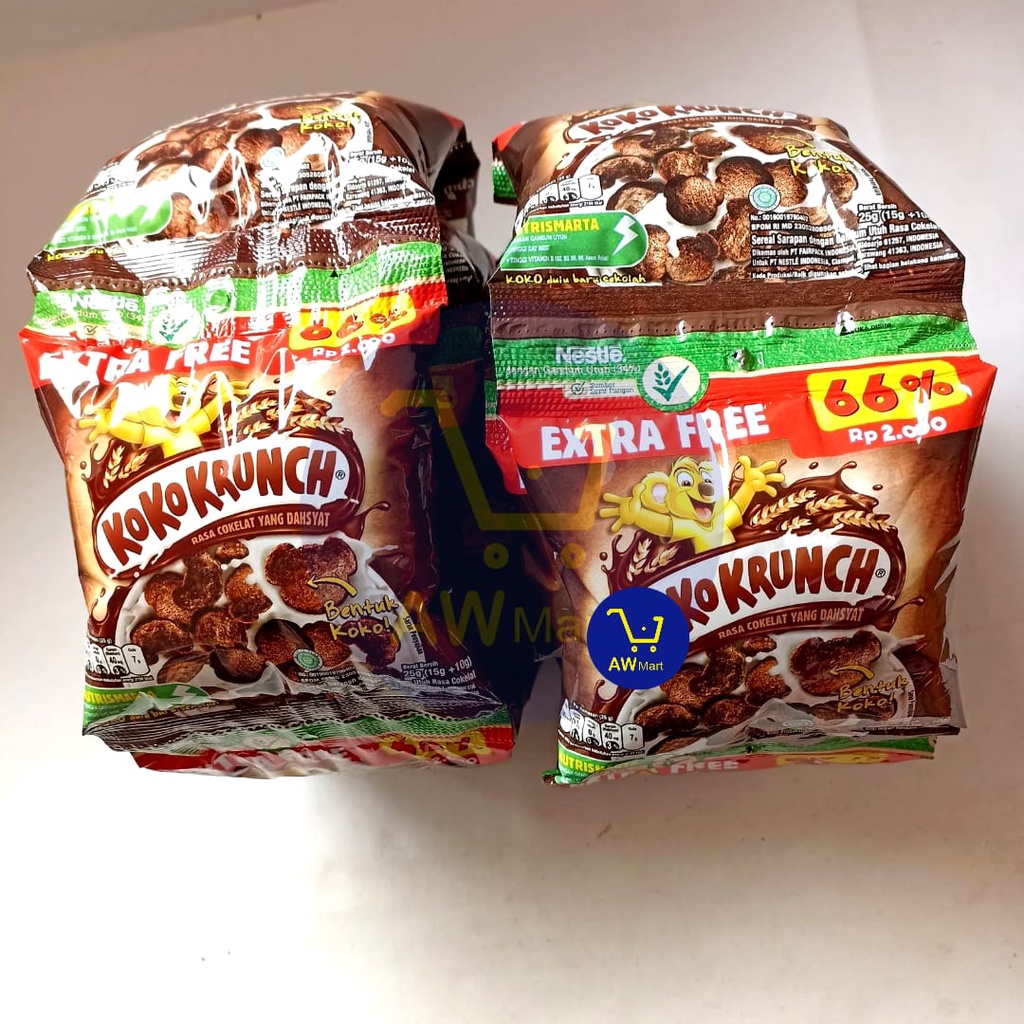 Jual KOKO KRUNCH RENCENG ECER RP. 2000 ( ISI 10 SACHET X 25 GRAM ...