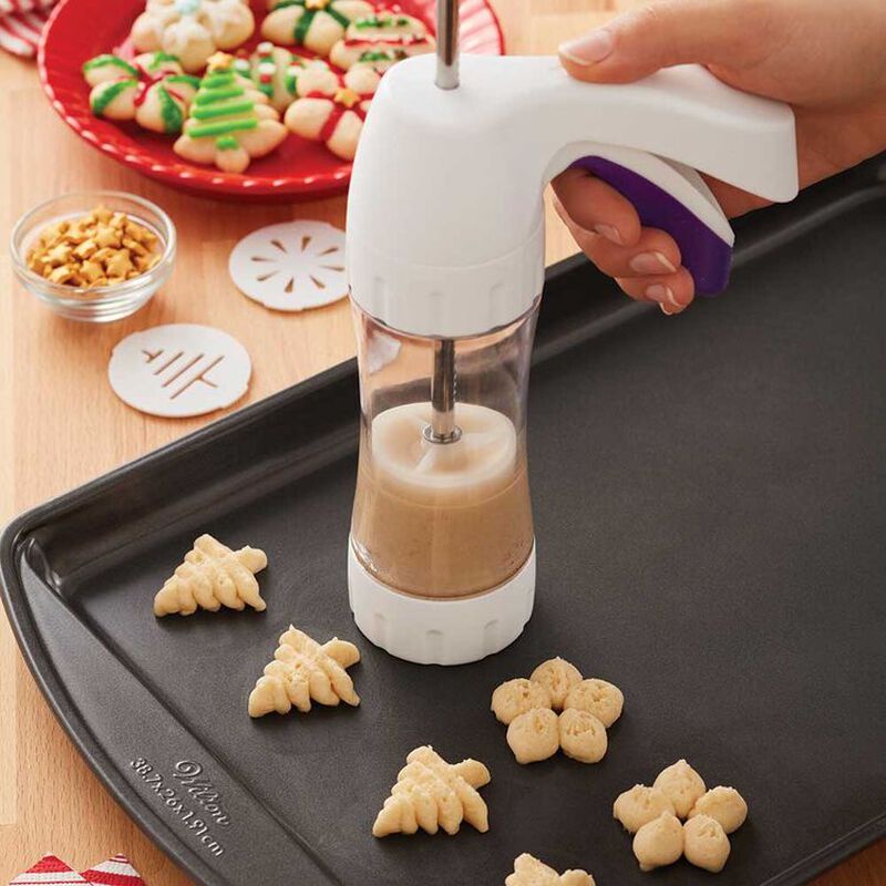 Jual Cookies Press Wilton Simple Success Alat Cetak Dekor Kue 12 Pcs ...