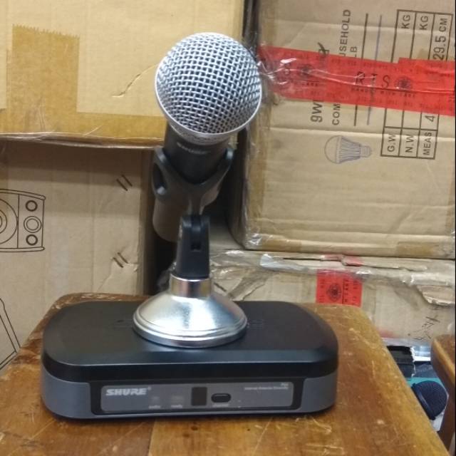 Jual Mic Wireless Shure PG4 Original (single) Shopee Indonesia