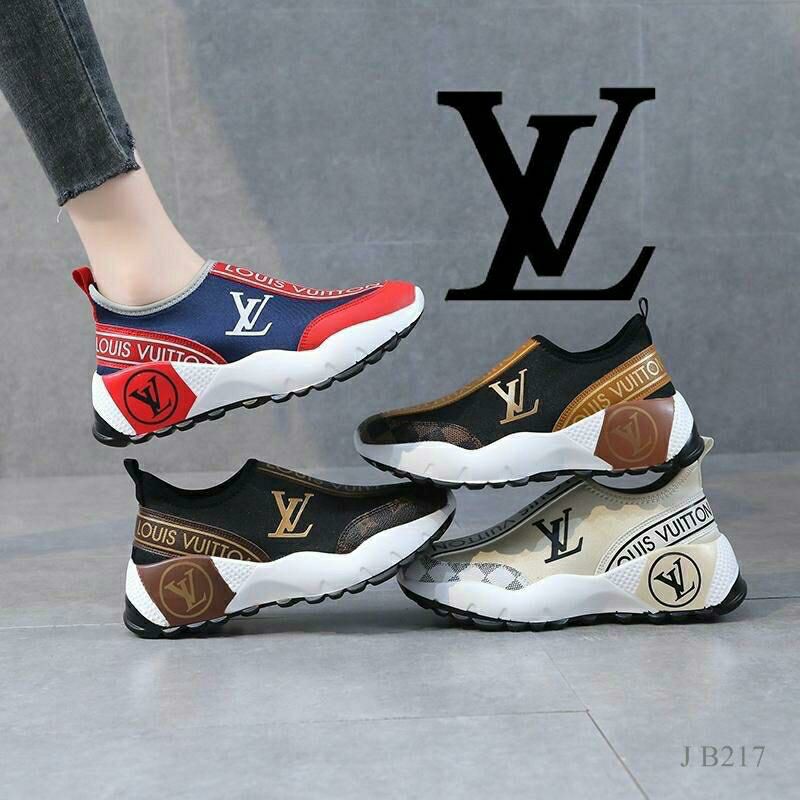 Louis Vuitton Ollie Richelieu Sneakers, Fesyen Pria, Sepatu , Sneakers di  Carousell