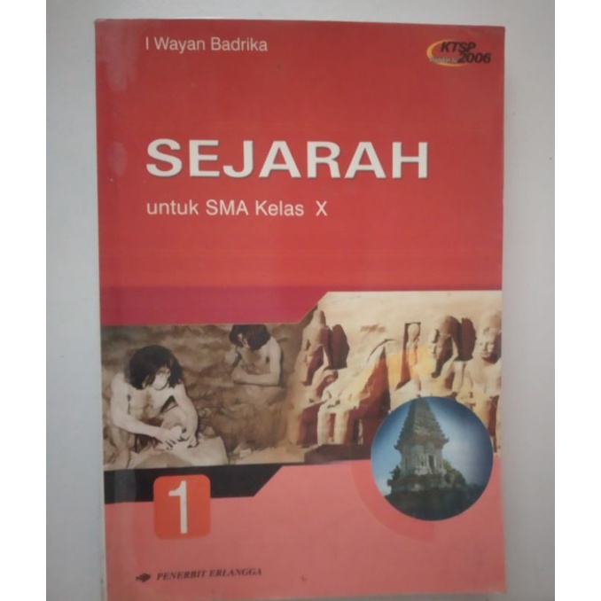 Jual Buku SEJARAH SMA Kelas X | KTSP 2006 | Shopee Indonesia