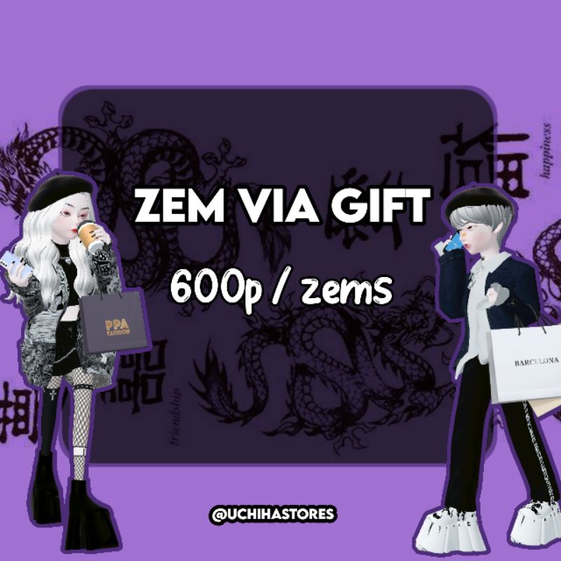 Jual (ZVG) ZEM ZEPETO VIA GIFT MURAH Shopee Indonesia