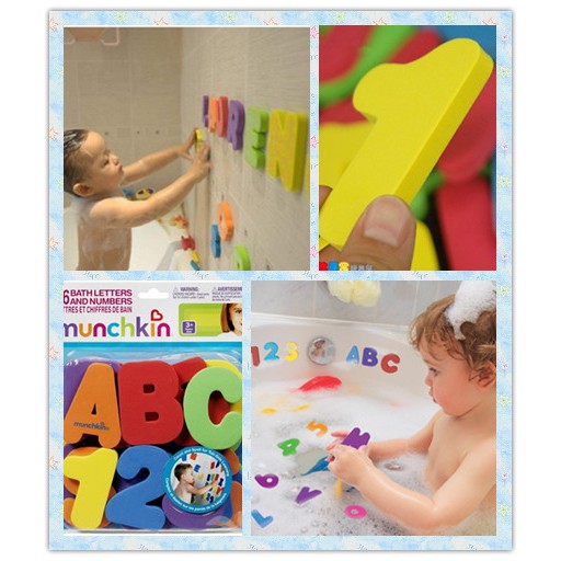 Jual Munchkin Bath Letters And Numbers (Munchkin ABC) Shopee Indonesia