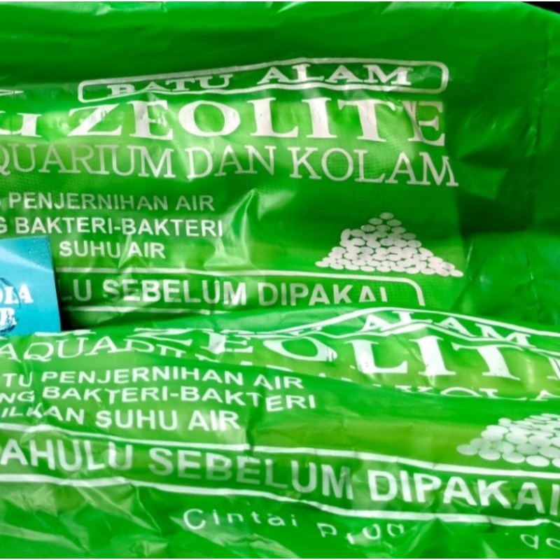 Jual batu zeolite alam media filter karbon aktif filter aquarium