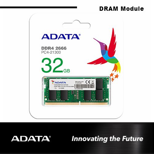 Jual ADATA DDR4 3200MHz 32GB (1X32GB) - RAM SODIMM Single Channel ...