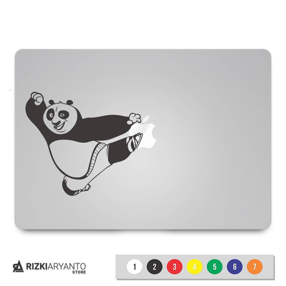 Jual Sticker - Stiker Kungfu Panda Laptop Macbook | Shopee Indonesia