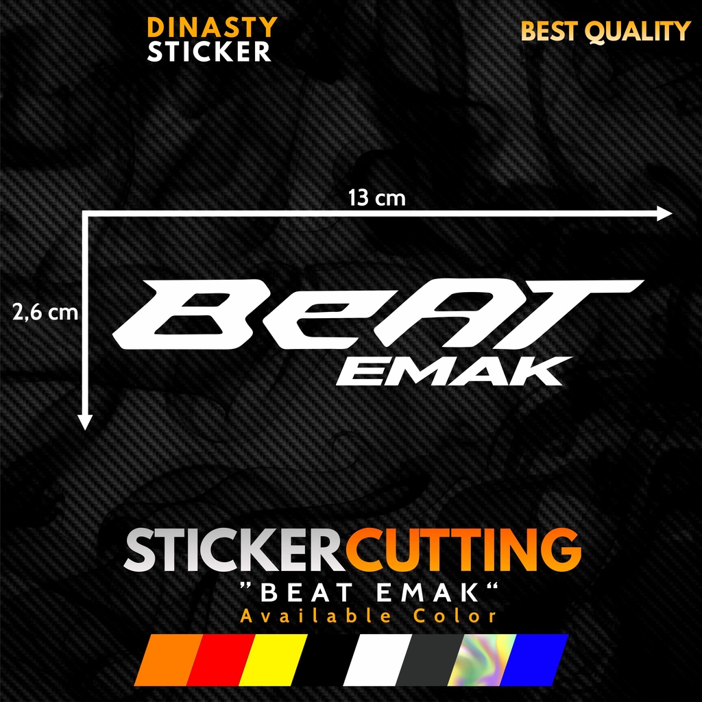 Jual STICKER STIKER CUTTING VIRAL HITS BEAT EMAK | Shopee Indonesia