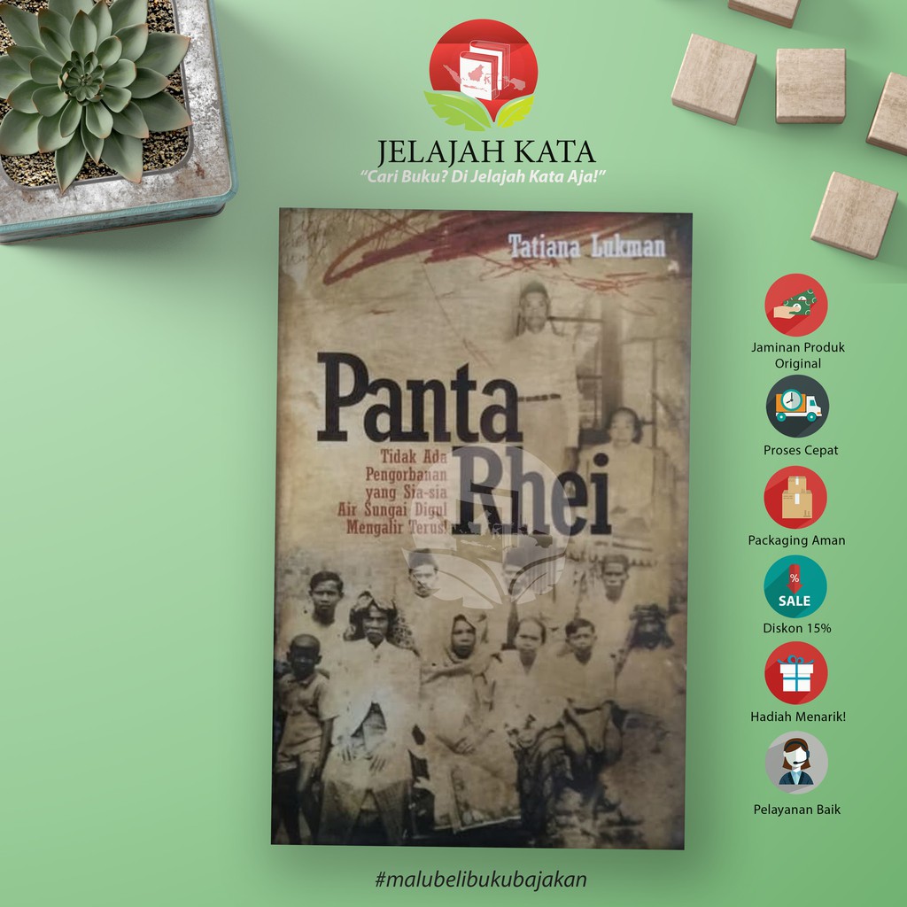 Jual Buku Panta Rhei #OBRALBUKUJELAJAHKATA | Shopee Indonesia