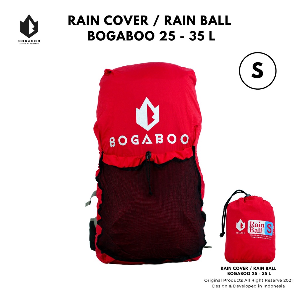 Jual Coverbag Bogaboo Seri Rain Ball 25 Up 40 L Waterproof Rain Cover