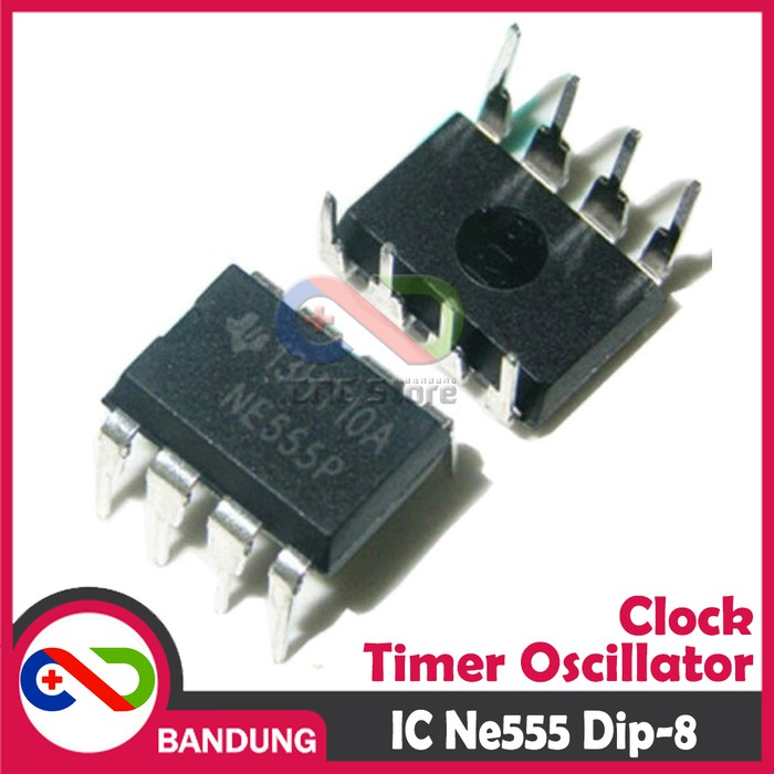 Jual Ne555 Dip-8 Ne555p 555 Clock Timer Oscillator Ic | Shopee Indonesia