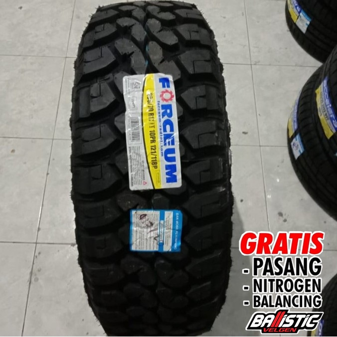 Jual Ban mobil Hilux Triton ring 18 ukuran 265/65 M/T merek FORCEUM MT ...