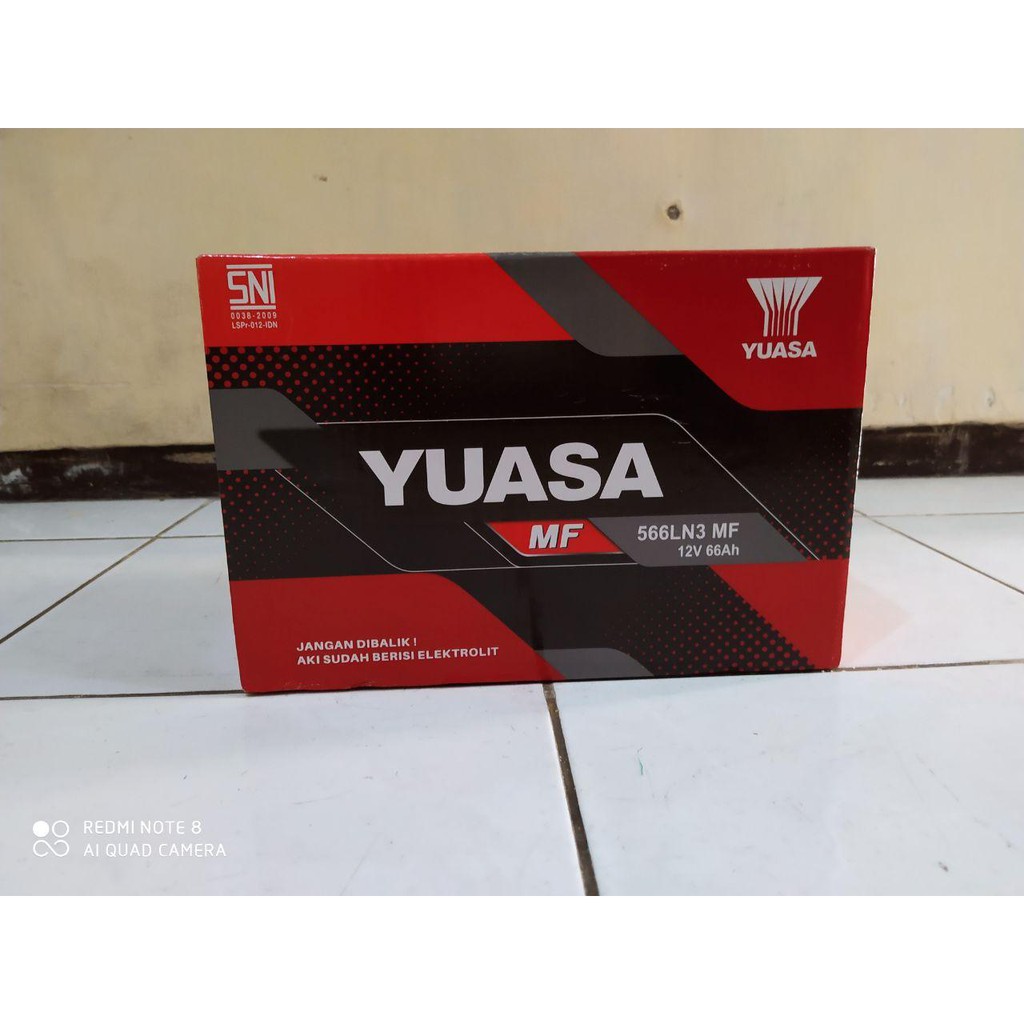 Jual AKI MOBIL TOYOTA FORTUNER DIESEL INNOVA REBORN/DIESEL LN3/566LN3