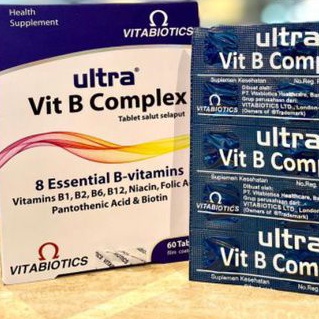 Jual Vitabiotics Ultra Vit B Complex | Shopee Indonesia