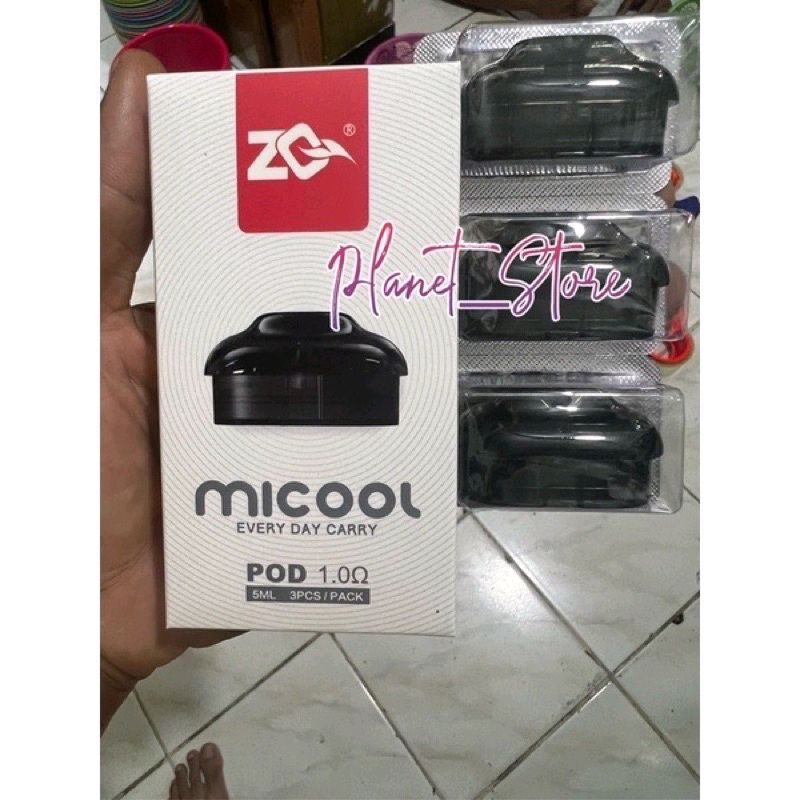 Jual CARTRIDGE VAPEE VAPOOR MICOOL POOD 1.0 ECERAN 1 BIJI ORIGINAL ...