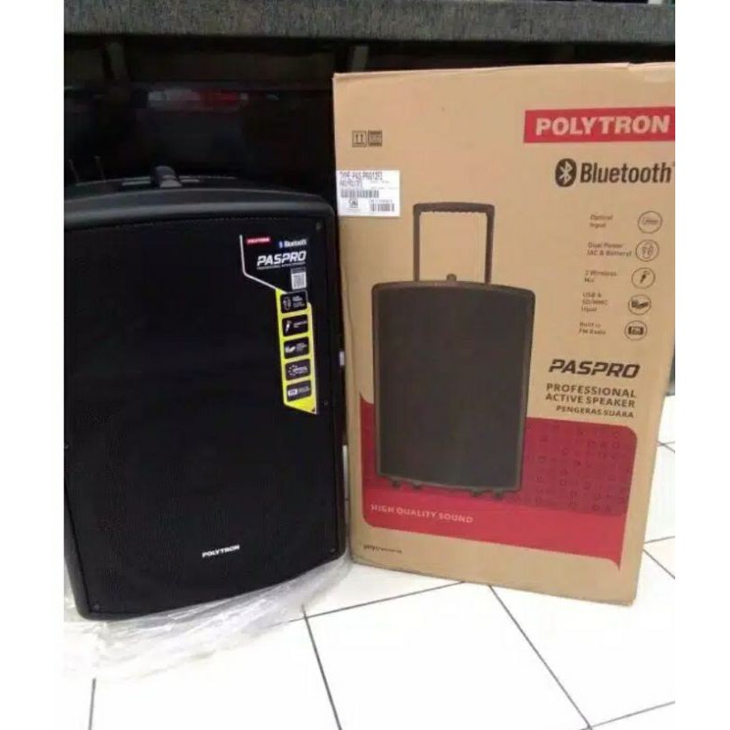 Jual Speaker Polytron Pas Pro Profesional Aktif Speaker Polytron Pas Pro F Pas Pro F