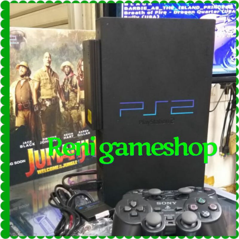 Jual PLAYSTATION 2 PS2 FAT MODEL NA HDD INTERNAL 500GB fullgame ...