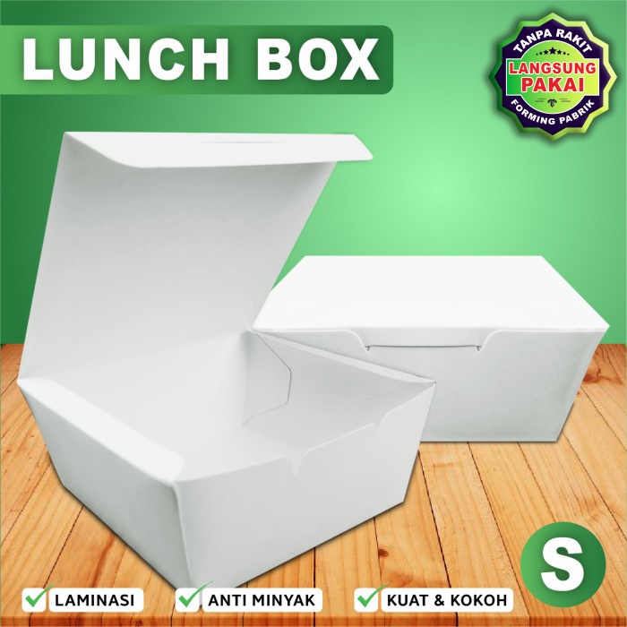 Jual Lunch Box S - Murah - (50 Pcs) | Shopee Indonesia