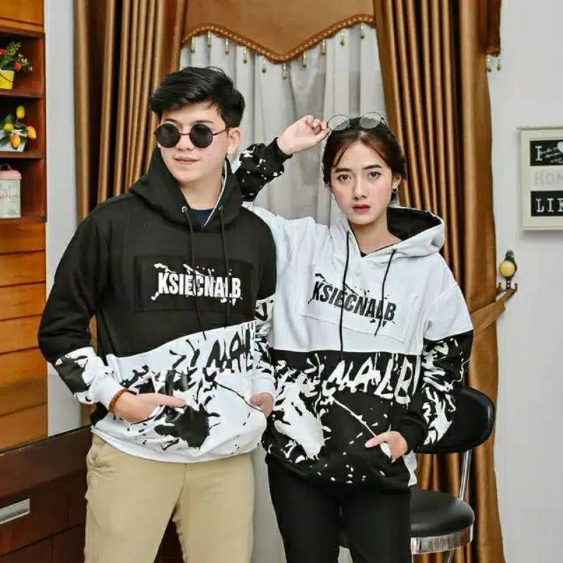 Jaket hoodie couple deals