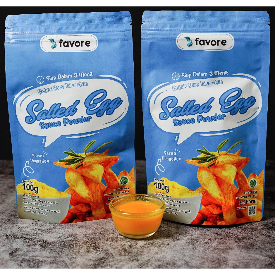 Jual Salted Egg Powder Favore 100 gr. Shopee Indonesia