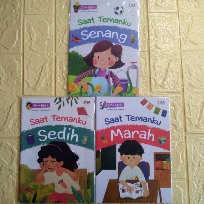 Jual Buku Anak Seri Saat Temanku/ Buku Seri Mengenal Emosi | Shopee ...