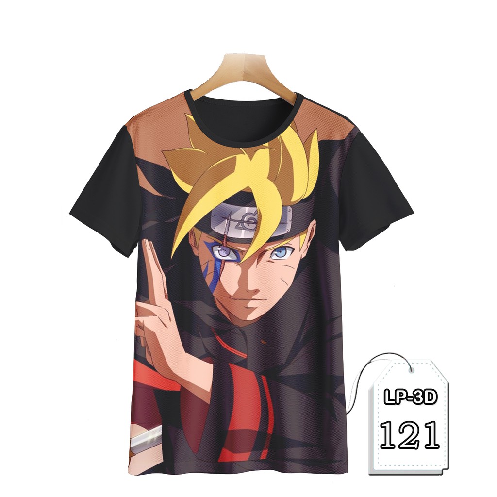 Baju Anak Naruto Uzumaki Baju Anime Favorit Anak #LP3D-121