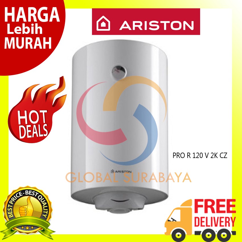 Jual Pemanas Air Listrik / Water Heater Ariston - PRO R 120 V 2K CZ ...