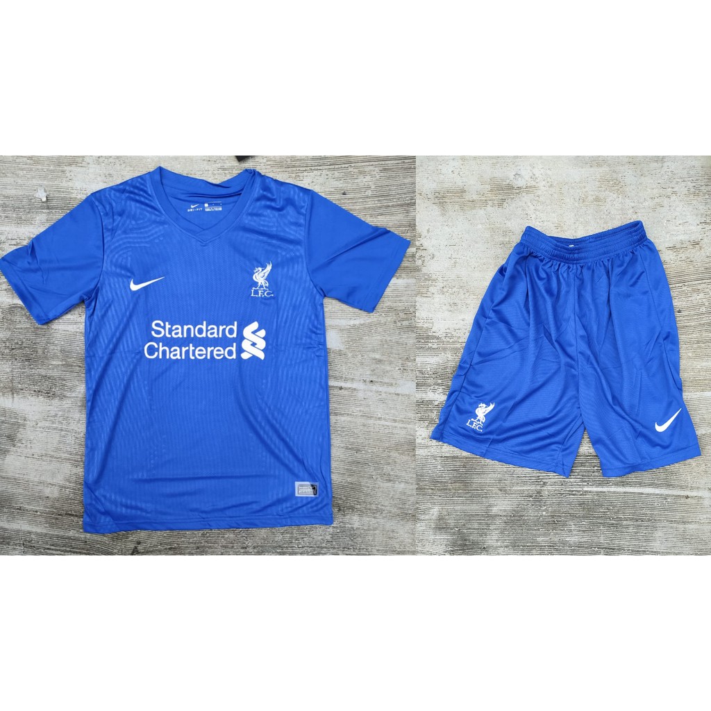 liverpool blue jersey