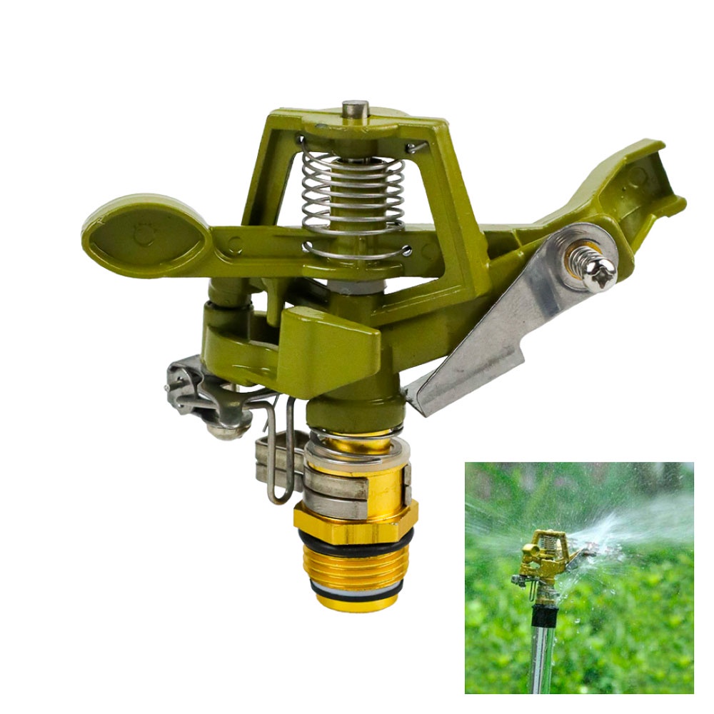 Jual Copper Water Sprinkler Kuningan Rotate 360 Semprotan Taman ...