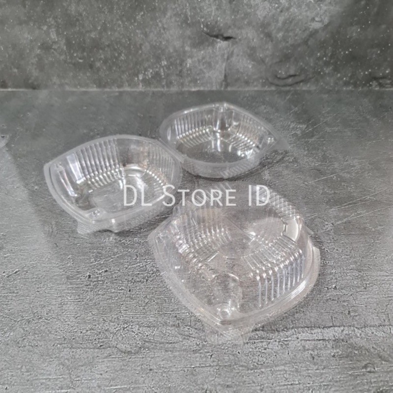 Jual Mika Burger Hamburger / Mika Roti / Mika Bolu Plastik Bening ...