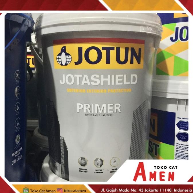 Jual Jotun Jotashield Primer 20lt Cat Dasar Exterior Shopee Indonesia 2765