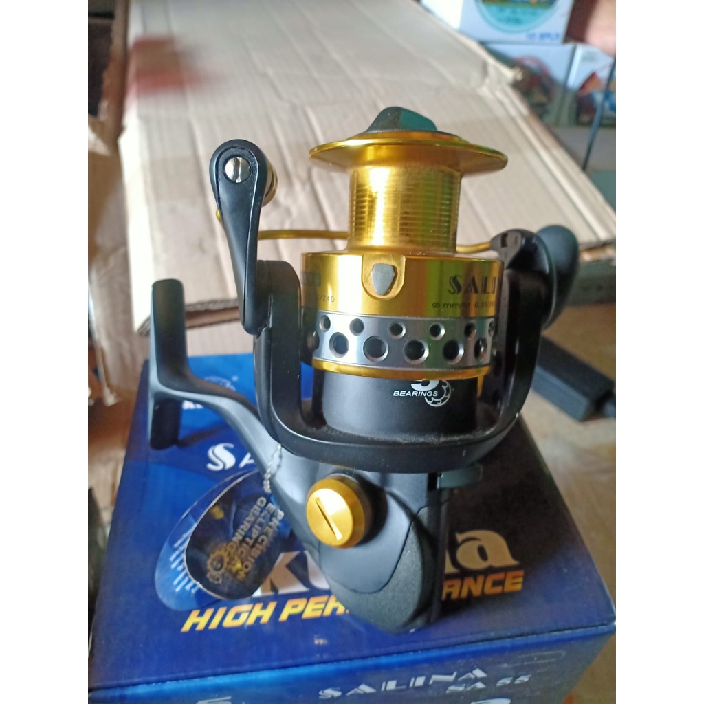 harga reel okuma v system 55 CBL-S-702MH-55 Custom Blue Bait Feeder Spin Combo 7' 2pc MH Sz The Convectors have three ball bearings – two stainless steel sealed bearings and one one Convector Reels - CV-20L