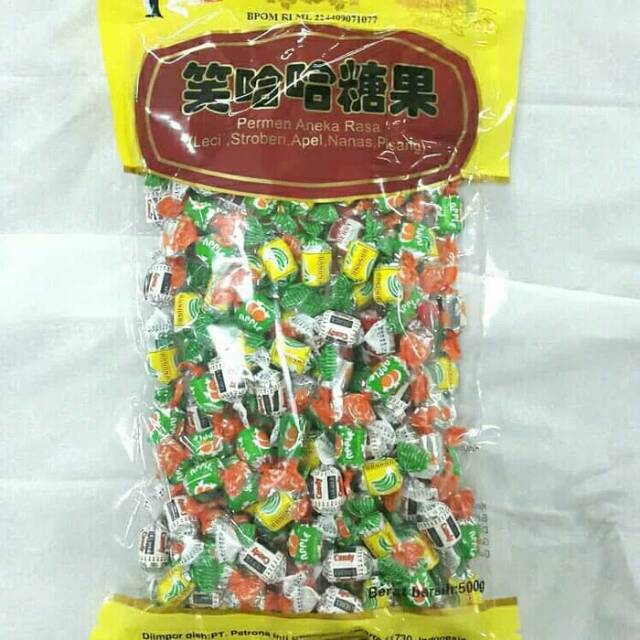 Jual Permen Aneka Rasa Buah 500g / Assorted Fruit Candy 500mg / Permen ...