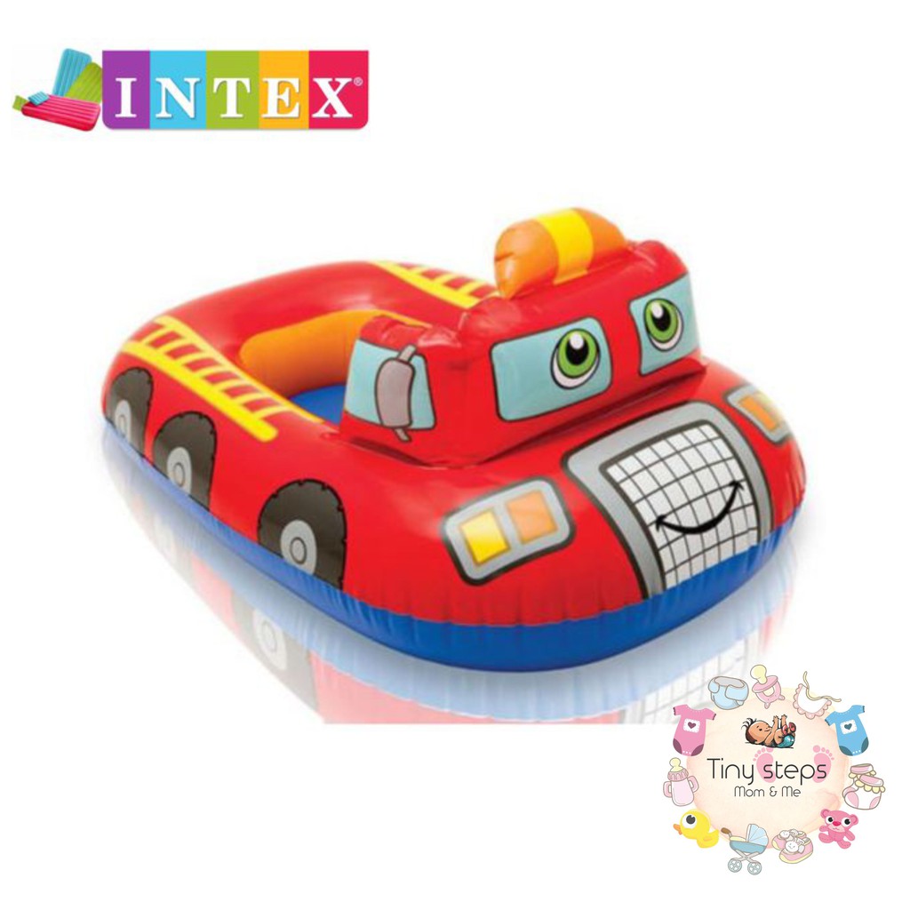 Jual INTEX kiddie float fire truck / ban renang anak | Shopee Indonesia